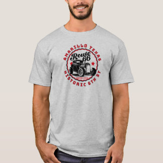 Historische Route 66 Amarillo Texas T-Shirt