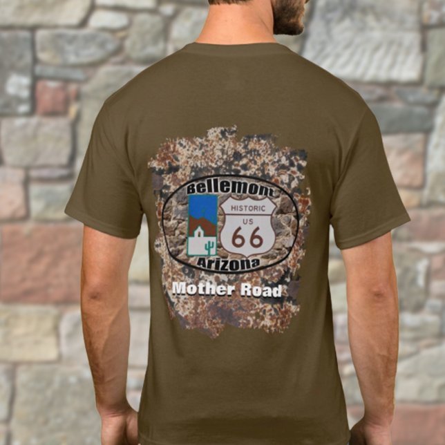 Historische Route 66 ~ Bellemont, Arizona T-Shirt (Von Creator hochgeladen)
