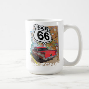Historische Route 66 Kaffeetasse