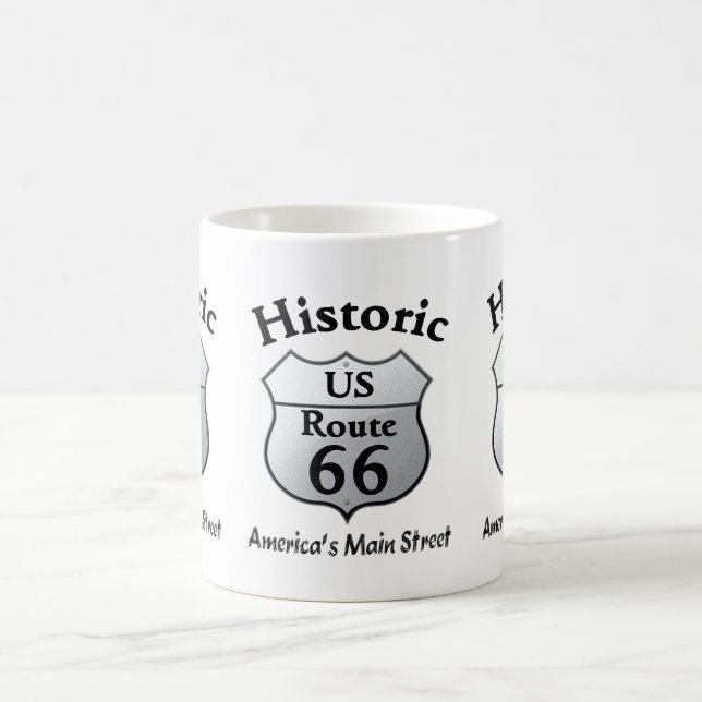 Historische Route 66 Kaffeetasse (Mittel)