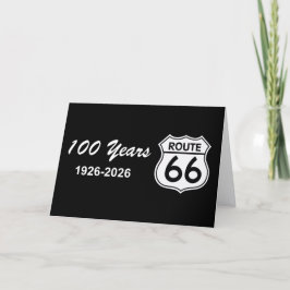 Historische Route 66 zum 100-jährigen Jubiläum Karte