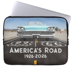 Historische Route 66 zum Centennial-Jubiläum Laptopschutzhülle