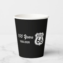Historische Route 66 zum Centennial-Jubiläum Pappbecher