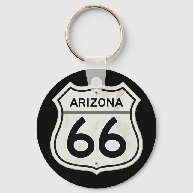 Historische Route Arizona USA 66 Schlüsselanhänger (Vorderseite)