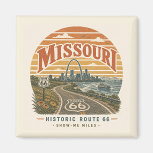 Historische Rundreise durch St. Louis, Missouri Magnet
