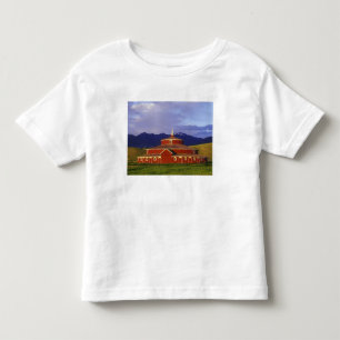Historische Rundscheune bei Twin Bridges Montana Kleinkind T-shirt