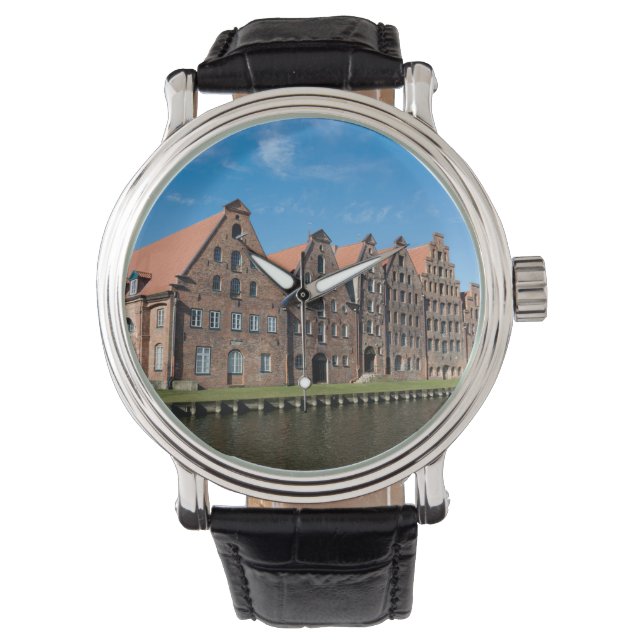 Historische Salzvorräte Armbanduhr (Vorderseite)