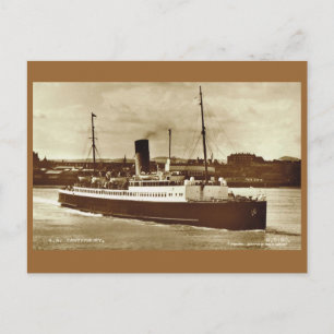 Historische Schiffe in altertümlichem Stil, "SS Ca Postkarte