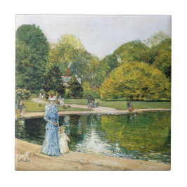Historische Sicht auf den Central Park (New York) Fliese