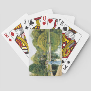 Historische Sicht auf den Central Park (New York) Spielkarten