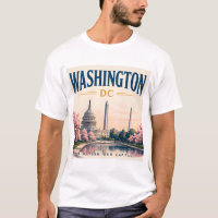 Historische Skyline von Washington DC