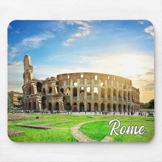 Historische Stadt Rom, Italien Mousepad (Vorne)