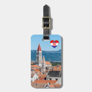 Historische Stadt Trogir - Dalmatien, Kroatien Gepäckanhänger