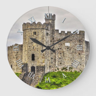Historische Stätten, Ruinen der Burg von Großbrita Große Wanduhr