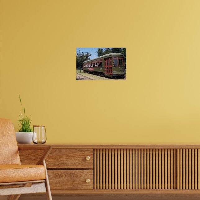 Historische Straßenbahn Poster (Wohnzimmer 2)