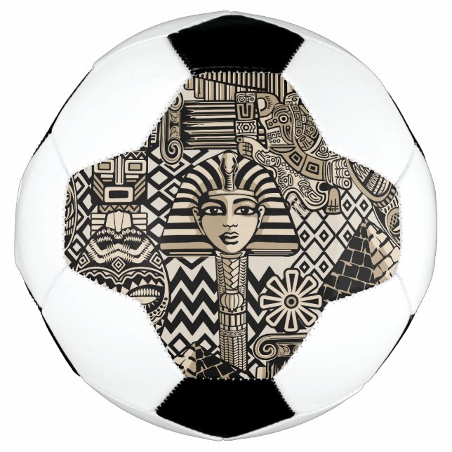 Historische Symbole Tattoo-Style Fußball (Vorderseite)