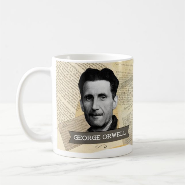 Historische Tasse Georges Orwell (Links)