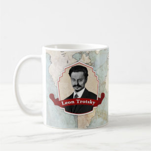 Historische Tasse Leons Trotsky