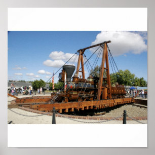 Historische Turntable Poster