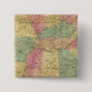 Historische und militärische Karte der USA Button