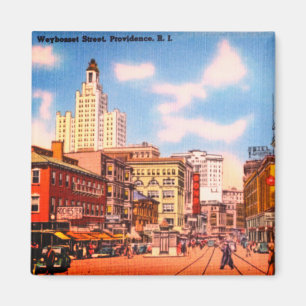 Historische Weybosset Street, Providence, RI Magnet