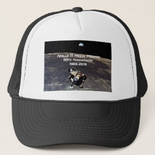 Historischer Apollo 11 Moon Mission 50 Jahre Jubil Truckerkappe