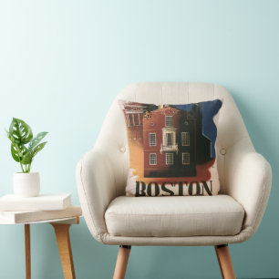 Historischer Boston, Massachusetts Paul Revere's R Kissen