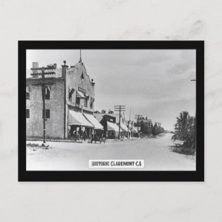 Historischer Claremont - Postkarte