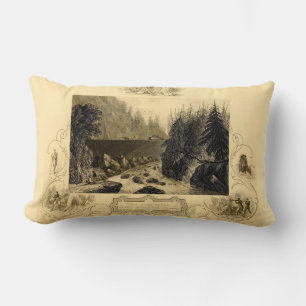Historischer Erie Canal Bicentennial Lendenkissen