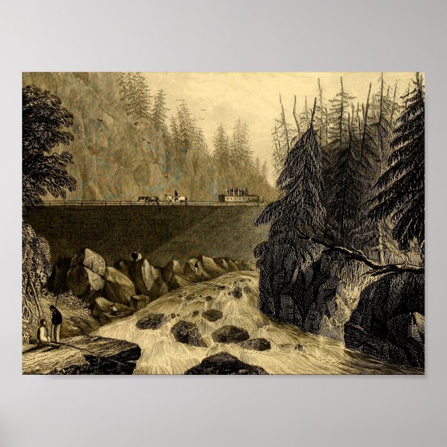 Historischer Erie Canal Bicentennial Poster (Vorne)