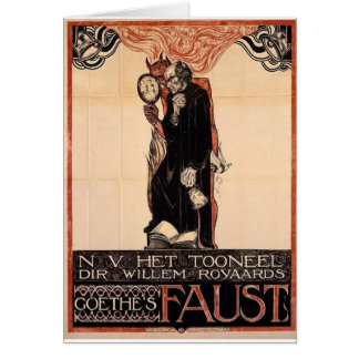 Historischer Faust-Plakat