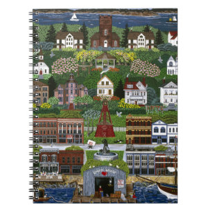 Historischer Hafen Townsend, Washington Notizblock