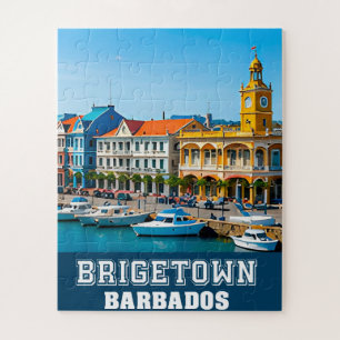 Historischer Hafen von Bridgetown und karibischer