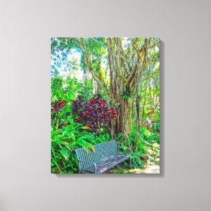 Historischer Harry P. Leu Gardens Orlando Florida Leinwanddruck