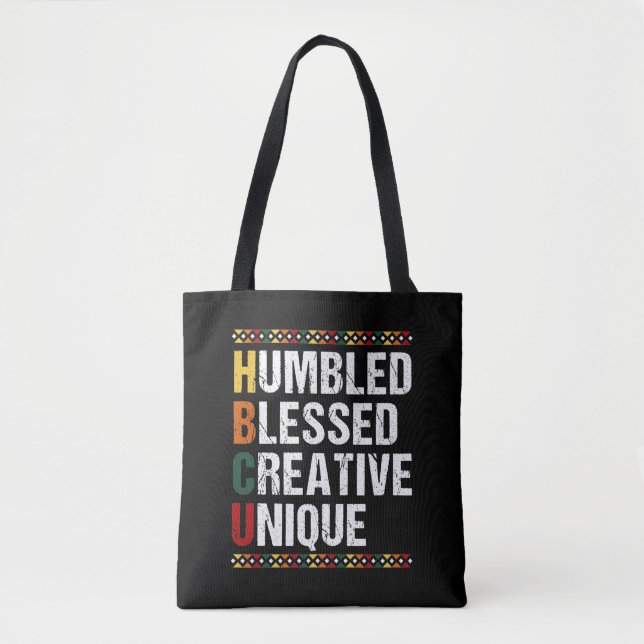 Historischer HBCU-Stolz Tasche (Vorderseite)