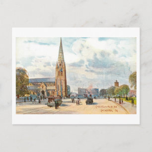 Historischer Kathedralplatz, Christchurch Postkarte