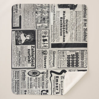 Historischer Kiew: Illustration der Zeitung 1917 Sherpadecke