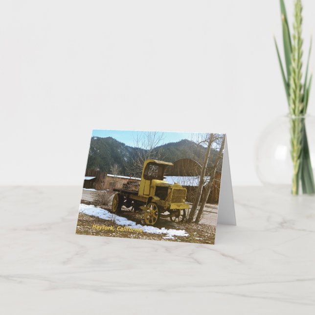 Historischer LKW 1912....... Karte (Vorderseite)