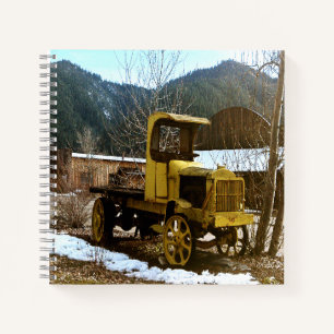 Historischer LKW 1912...... Notizbuch