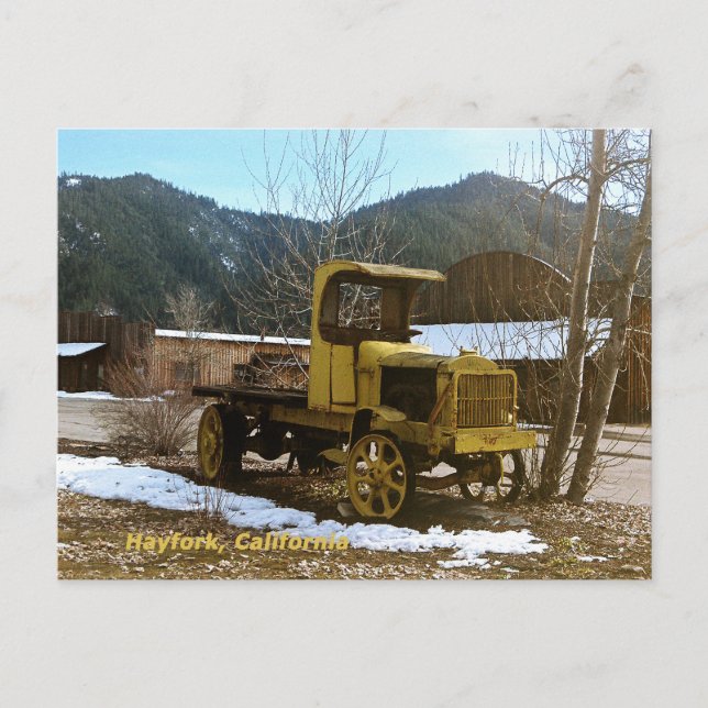 Historischer LKW 1912...... Postkarte (Vorderseite)