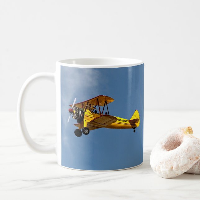 Historischer Luftpostdienst Centennial Kaffeetasse (Mit Donut)