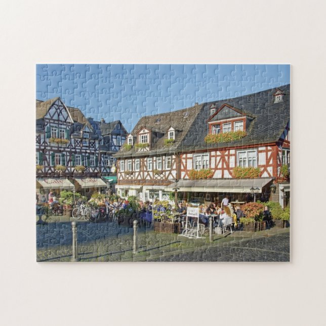Historischer Marktplatz, Braunfels, Deutschland (Horizontal)