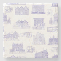 Historischer Salem MA Untersetzer