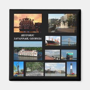 Historischer Savannah, Magnet Georgien
