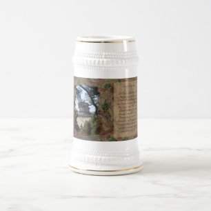 Historischer Sommerpalast Becher Bierglas