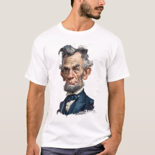 Historischer Staatsmann-Karikatur — 19. Jahrhunder T-Shirt