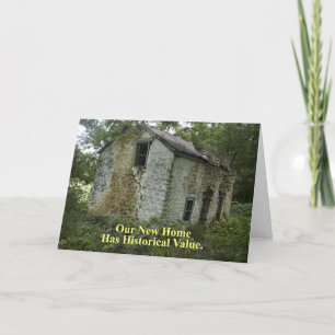 Historischer Wert - Gewohnte Adressenänderung Ankündigung