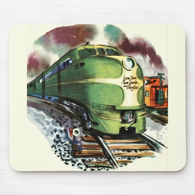 Historischer Zug Mousepad (Vorne)