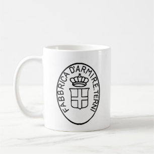 Historisches antikes italienisches Arsenal Terni L Kaffeetasse
