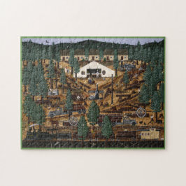Historisches aufzeichnenlager-Puzzlespiel